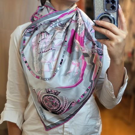 Daniela Rosetti Seidentuch 100% Seide Milano