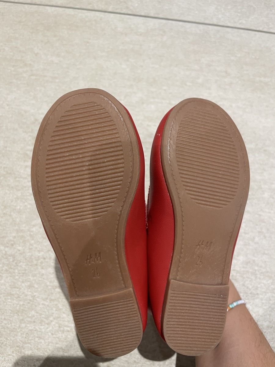 H&M Scarpe per ragazze: H&M Ballerinas rot Grösse 26 – Nuovo (secondo la descrizione) da Zürich venduto da catutska 2
