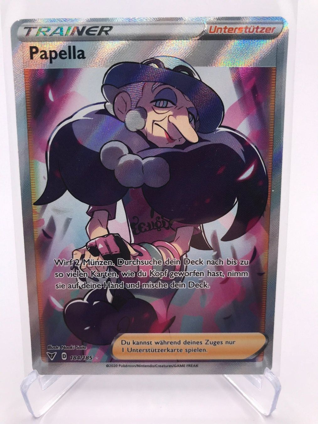 Pokémon Carte collezionabili: Farbenschock - Papella (VIV 184) - Deutsch – Nuovo (secondo la descrizione) da Allschwil venduto da Bullach