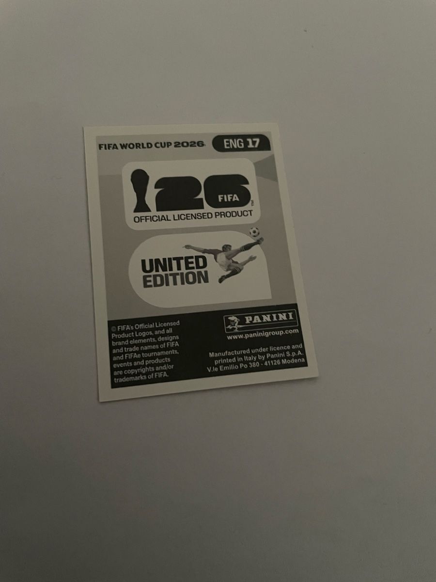 Panini Cartes à collectionner: FIFA WM 2026 Bukavo Saka ENG 17 – Neuf (Voir description) à Winterthur par Cobraforce 1