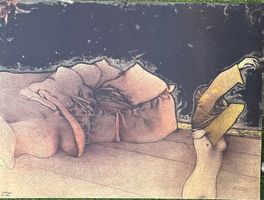 BRUNO BRUNI LITHOGRAPHIE SIGNIERT NUMMERIERT