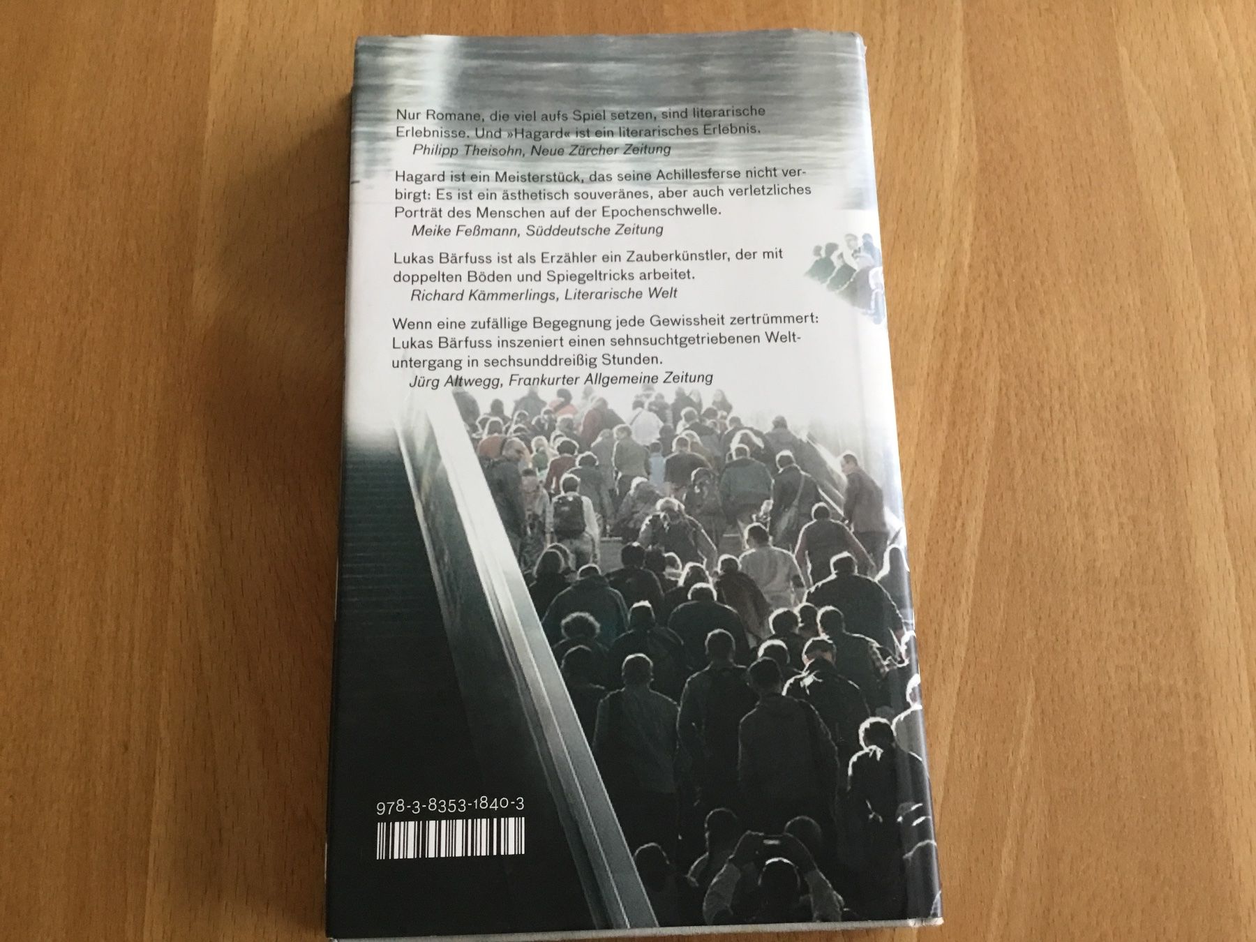Libri: Lukas Bärfuss: Hagard – Usato da Kerzers venduto da Georges3210 1