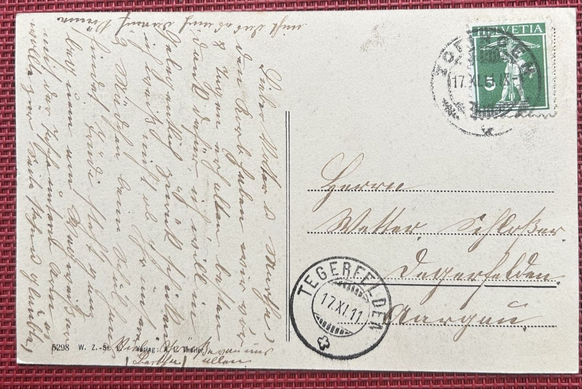 Cartoline postali: AK Brittnau  – Usato da Horw venduto da Tellbub 1