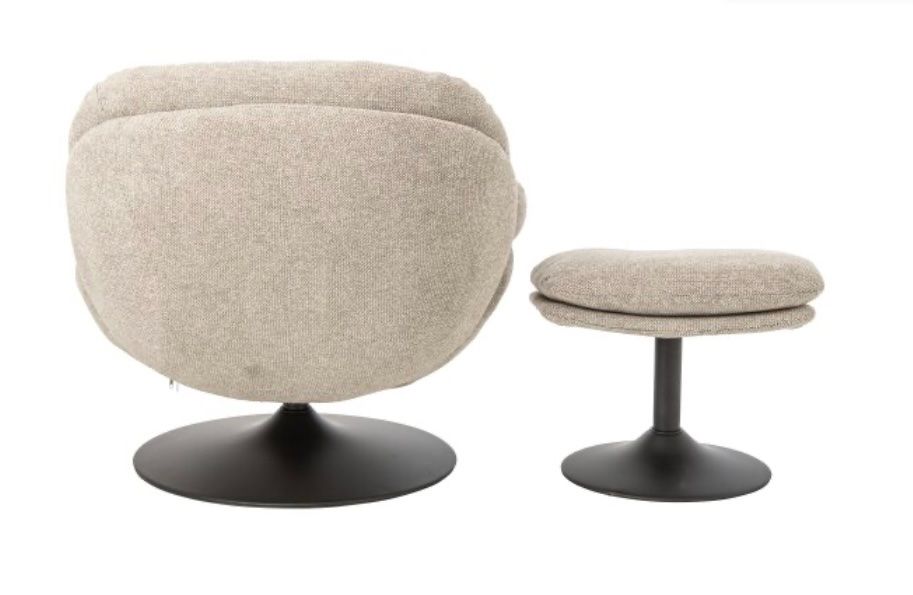 Poltrone: Sessel mit Hocker, Drehfuss, TOP** Sommer-Schnäppchen – Nuovo e nell'imballaggio originale da Ruswil venduto da Miami-2026 3