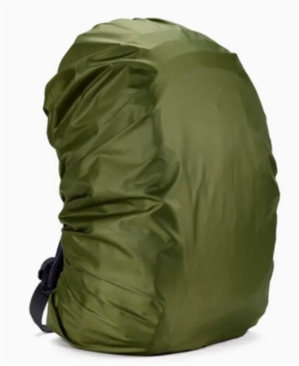 Rucksack - Regenschutz / Abdeckung 80 L grün / olivgrün 1