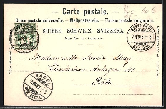 Ansichtskarten: AK Langenbruck, Ortspartie mit Hotel – Gebraucht aus Berlin von bartko-reher 1