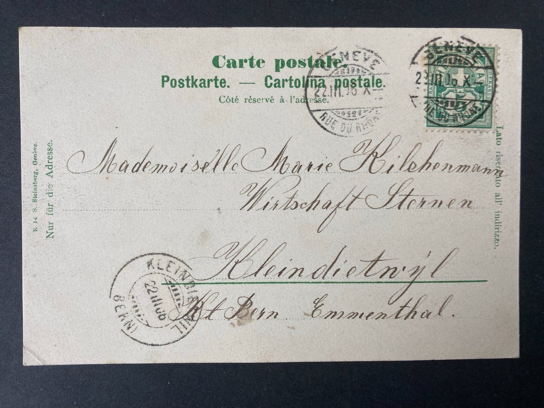 Cartoline postali: AK Genève Genf Kursaal – Usato da Mirchel venduto da buecher_wurm 1