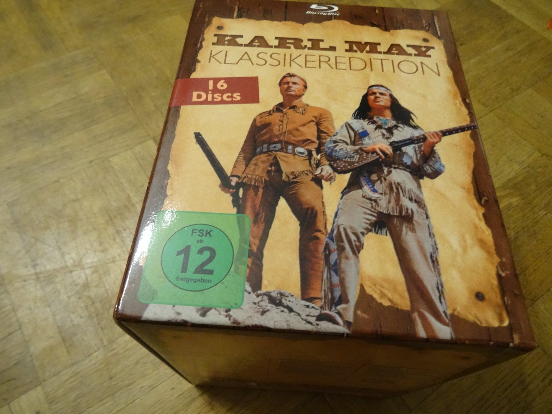 Tous les DVDs: Karl May Klassikeredition Blu-ray 16 Discs BOX – D'occasion à Olten par Disc-Verkauf