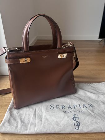 Sac Serapian marron 