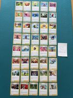 Pokemon Karten, Set mit Trainer 40 Stk. von 2020/21 EN + DE