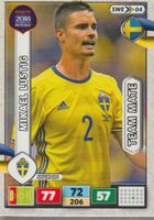ROAD TO RUSSIA 2018 Adrenalyn XL Card Team Mate LUSTIG Swe