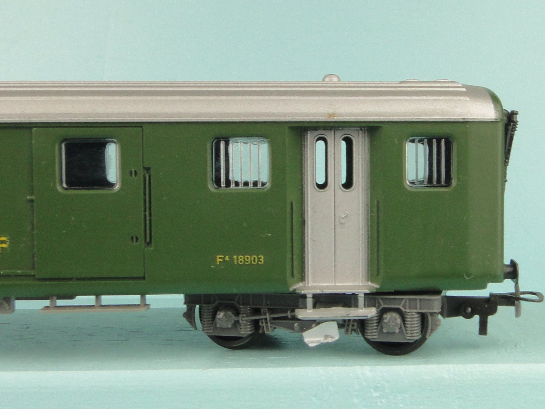 Kleinbahn Modellini di ferrovie: Kleinbahn 382 SBB Gepäckwagen – Usato da Bülach venduto da cann11 7