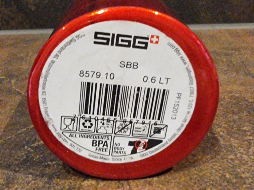 Sigg Trinkflaschen & Thermosflaschen: Sigg Flasche SBB 0.6 dl – Gebraucht aus Möriken AG von Wipper 2