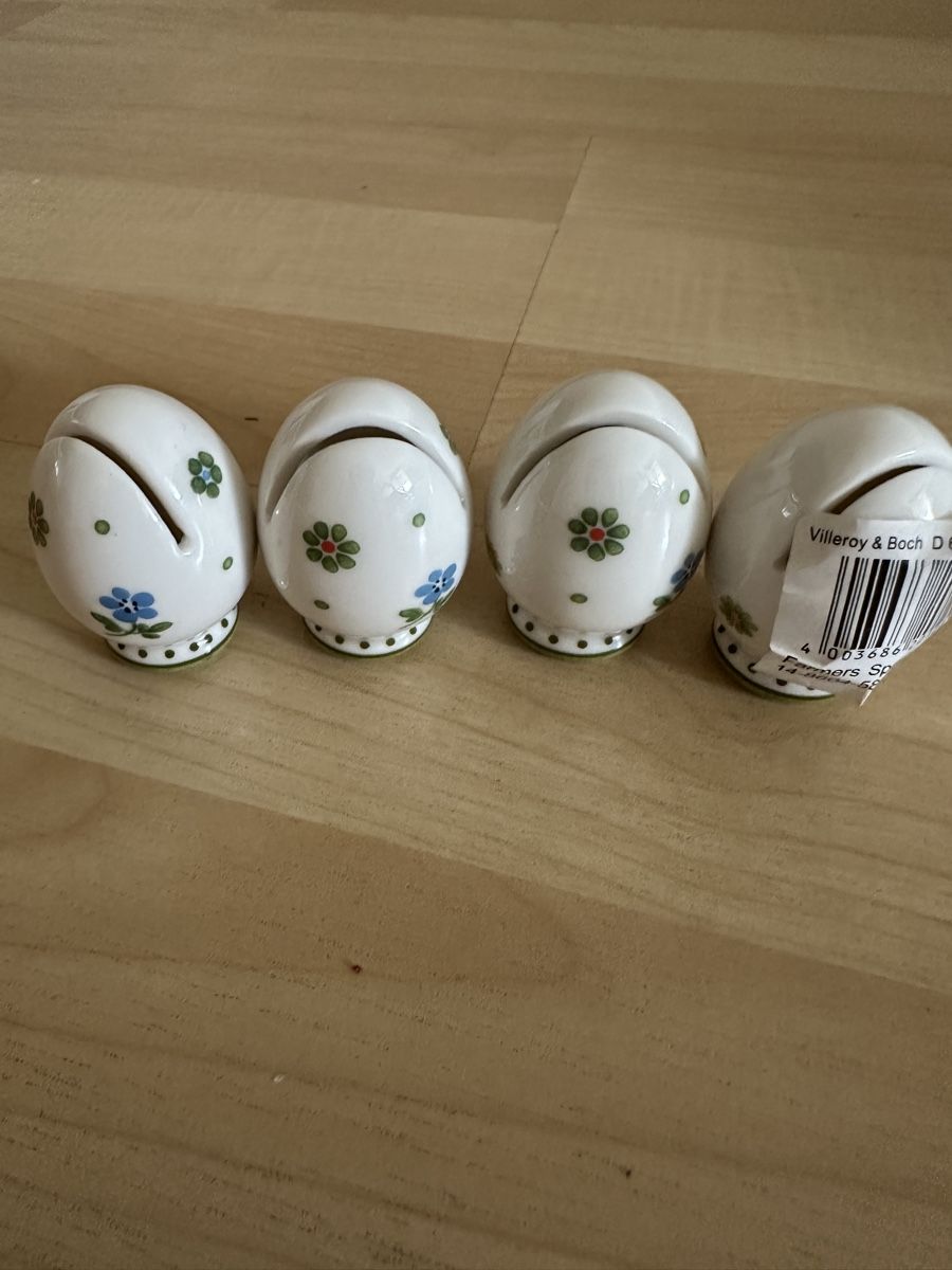 Villeroy & Boch Tutte le decorazioni: Tischkartenhalter Villeroy & Boch Farmers Spring – Nuovo e nell'imballaggio originale da Weinfelden venduto da kam_jxz5
