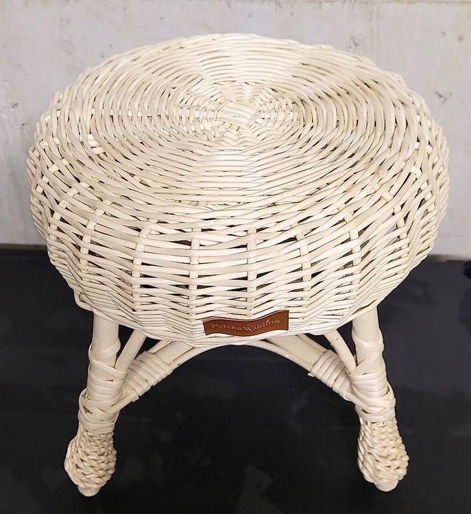 Hocker: Kinderhocker aus Weide Handgemacht NEU – Neu und originalverpackt aus Affeltrangen von b.fly. 2
