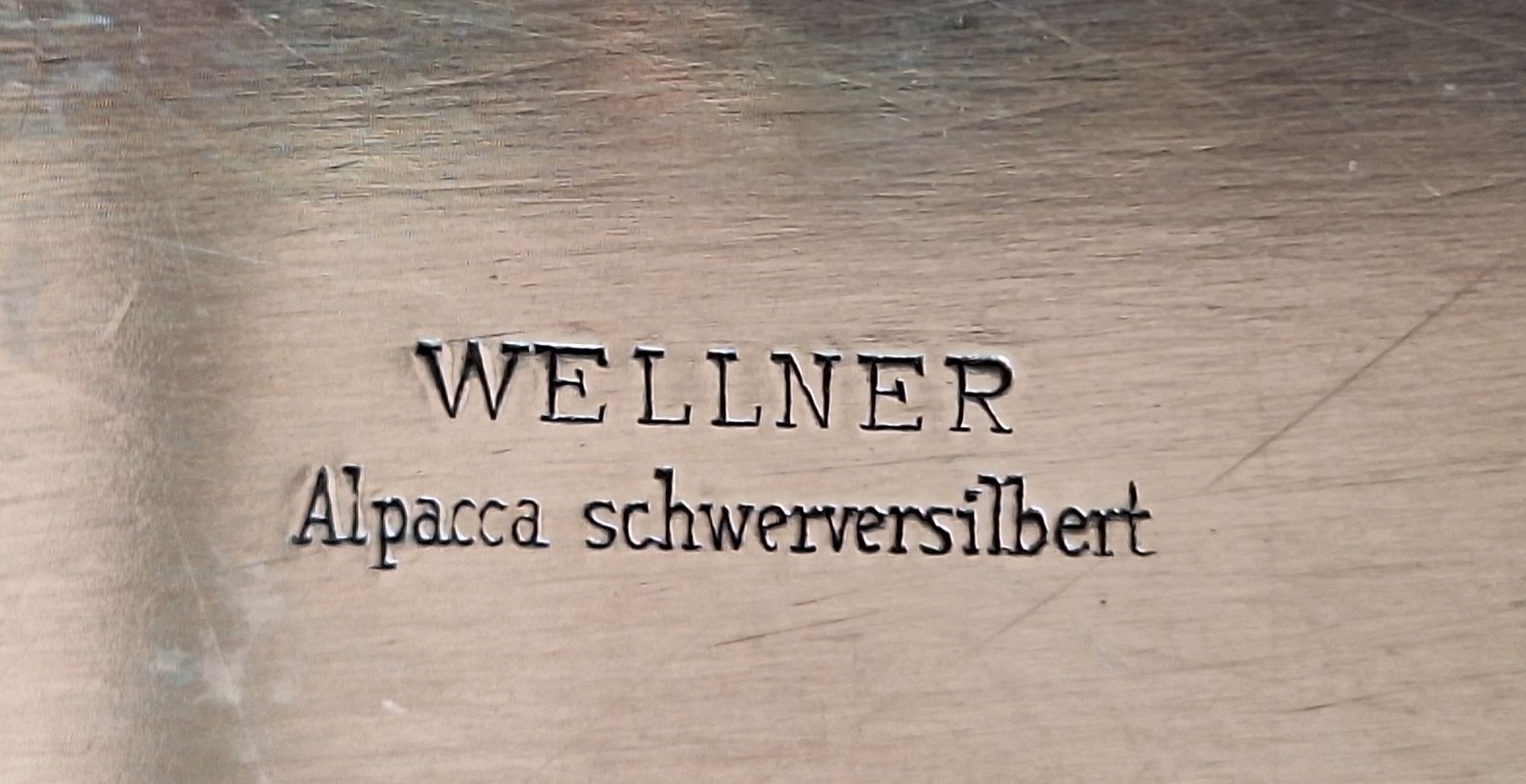 Set di piatti: Wellner Alpacca Schwerstv. Aperoset – Usato da Vilters venduto da Fleiflomi 2