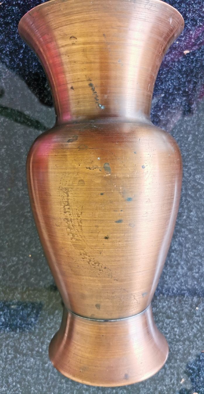 Vasen & Gefässe: Kupfervase, vintage, ca. 25 cm hoch – Gebraucht aus Frasnacht von krutsta1 3