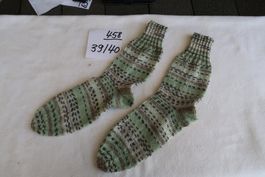 Handgestr.Wollsocken  Gr. 39/40   (458)