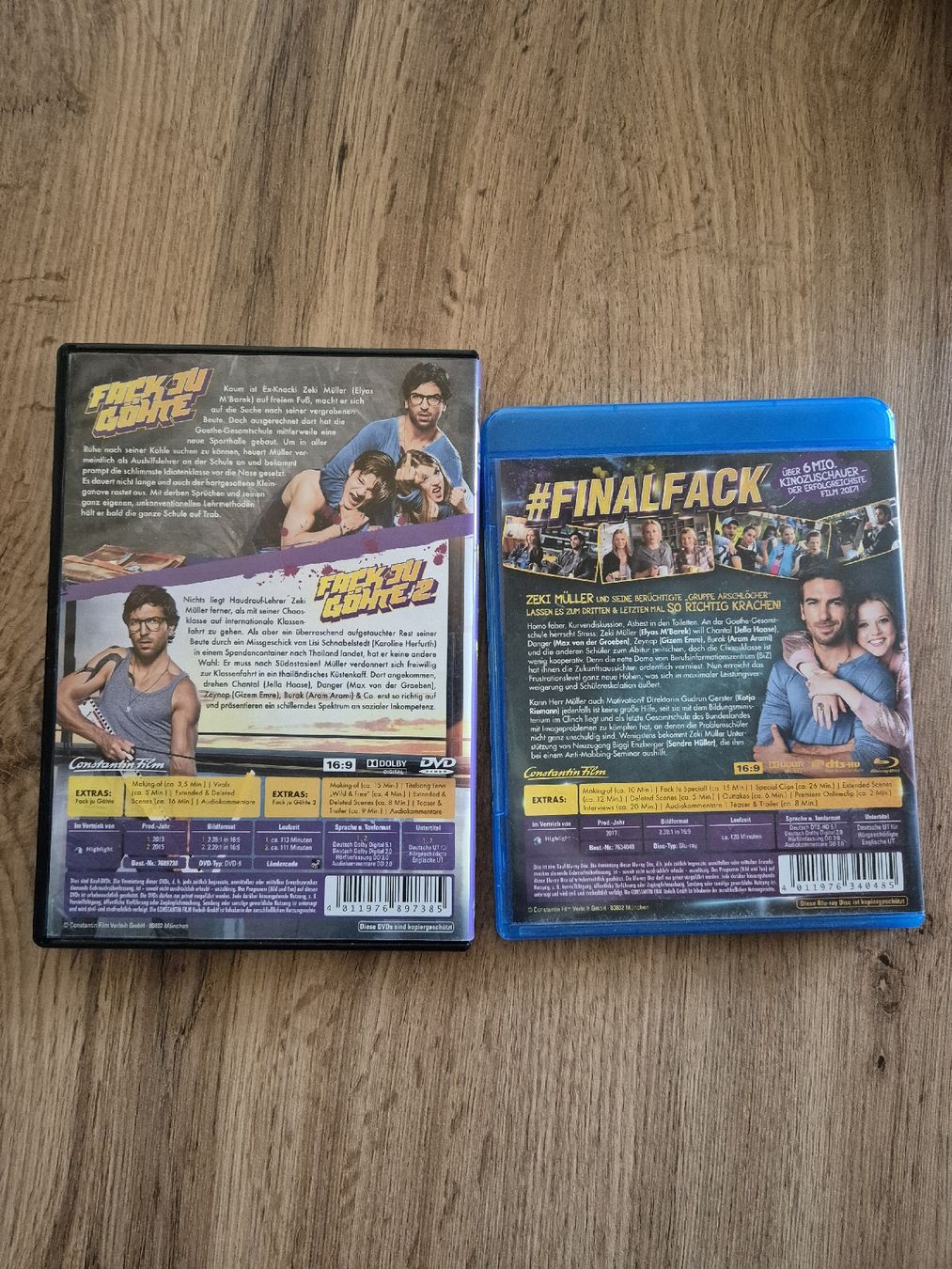 Tutti i DVDs: Fack ju Göhte 1-3, DVD und Blu-ray, Top Zustand – Nuovo (secondo la descrizione) da Berneck venduto da jst_nk6y 1