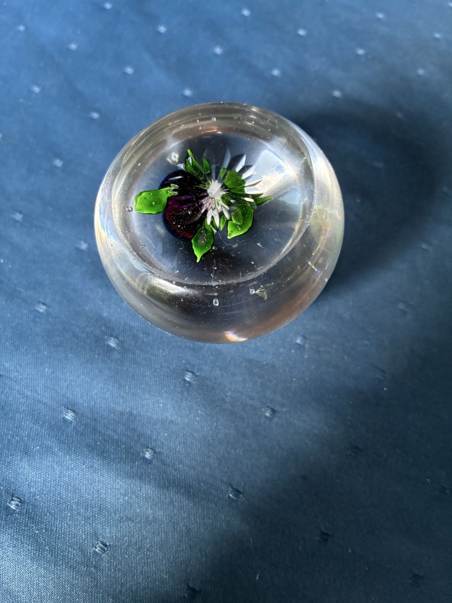 Baccarat Bicchieri: Baccarat Paperweight 19. JH – Usato da Dornach venduto da Rosengarten 2