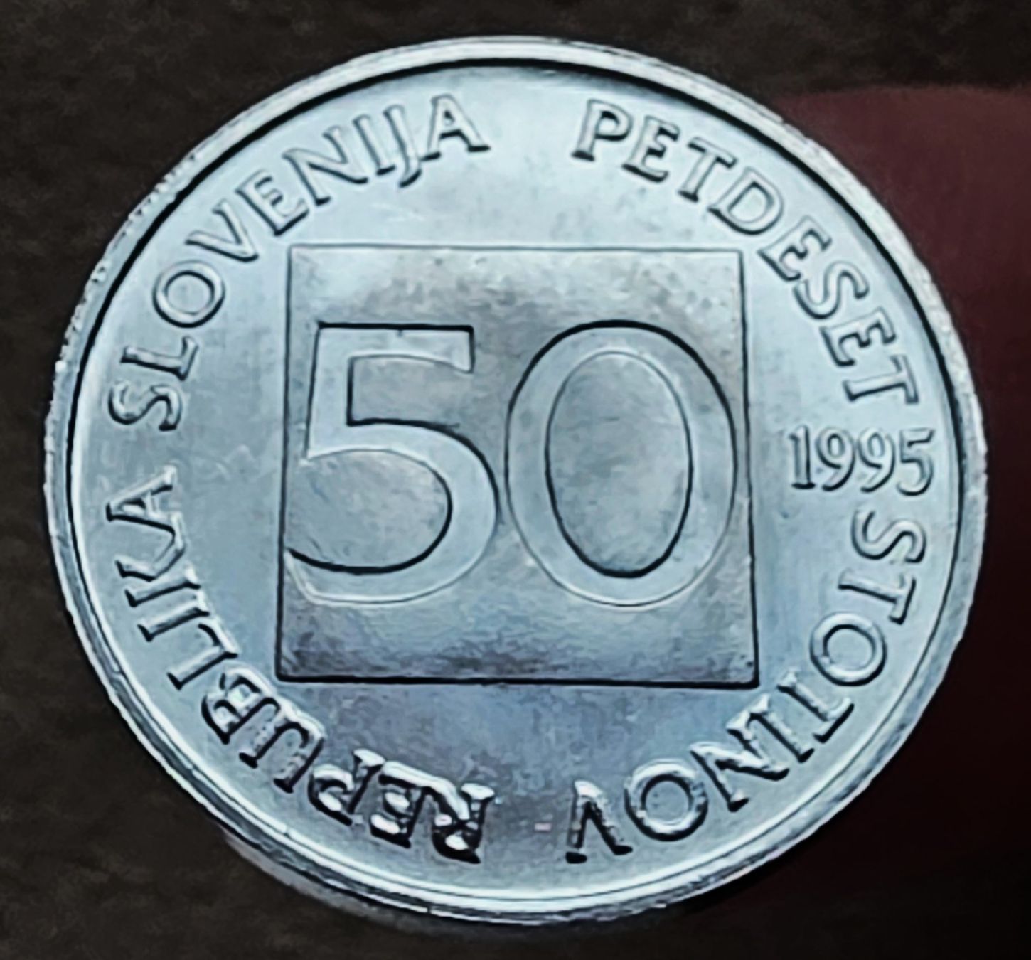 Tutti le monete: SLOWENIEN 50 STOTINOV 1993 – Usato da Winterthur venduto da Creso70 1