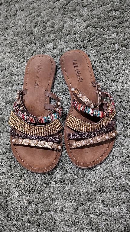 Scarpe da donna: Mule, Pantolette, Sandale, Schlappen, Latschen – Usato da Binningen venduto da Sulala01