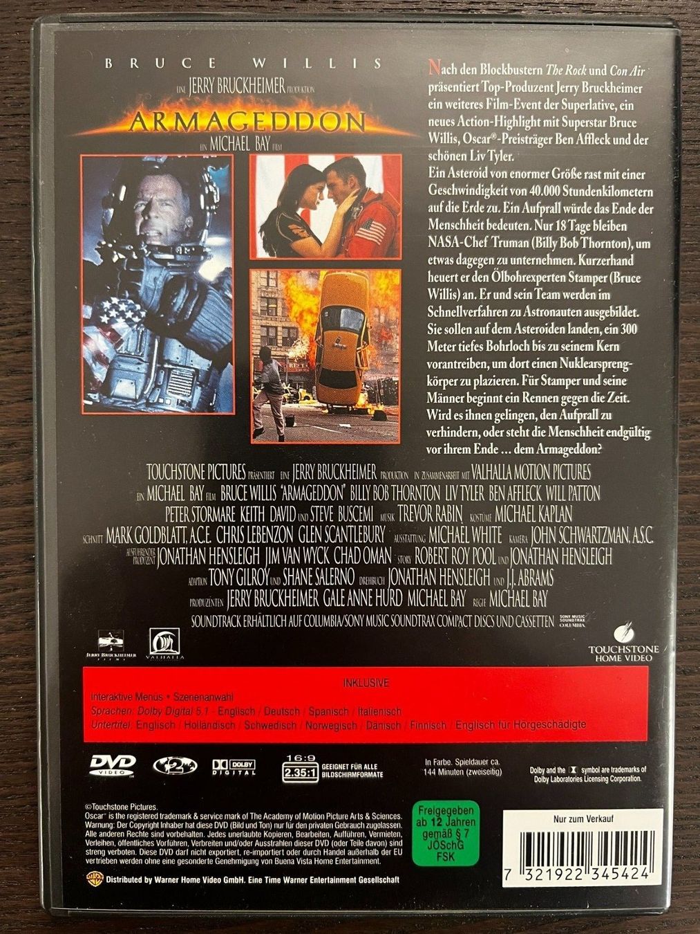 Tutti i DVDs: Armageddon – Usato da Zürich venduto da FilmFreunde 1