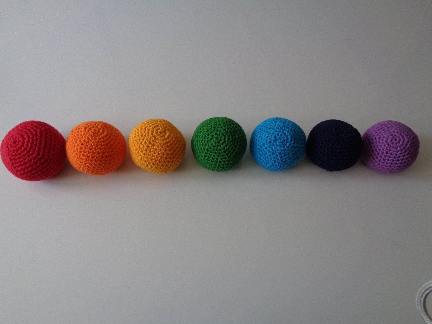 Palloni: Chakra-Farbball-Set, 7-teilig, NEU! – Nuovo e nell'imballaggio originale da Wiesendangen venduto da Gullfoss 2