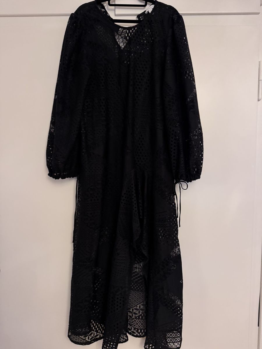 Topshop Vestiti: Spitzenkleid mit Beinschlitz und Unterkleid – Nuovo (secondo la descrizione) da Zürich venduto da sop_9fqf