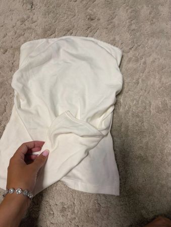 2 top a fascia Bershka XS – bianco e nero