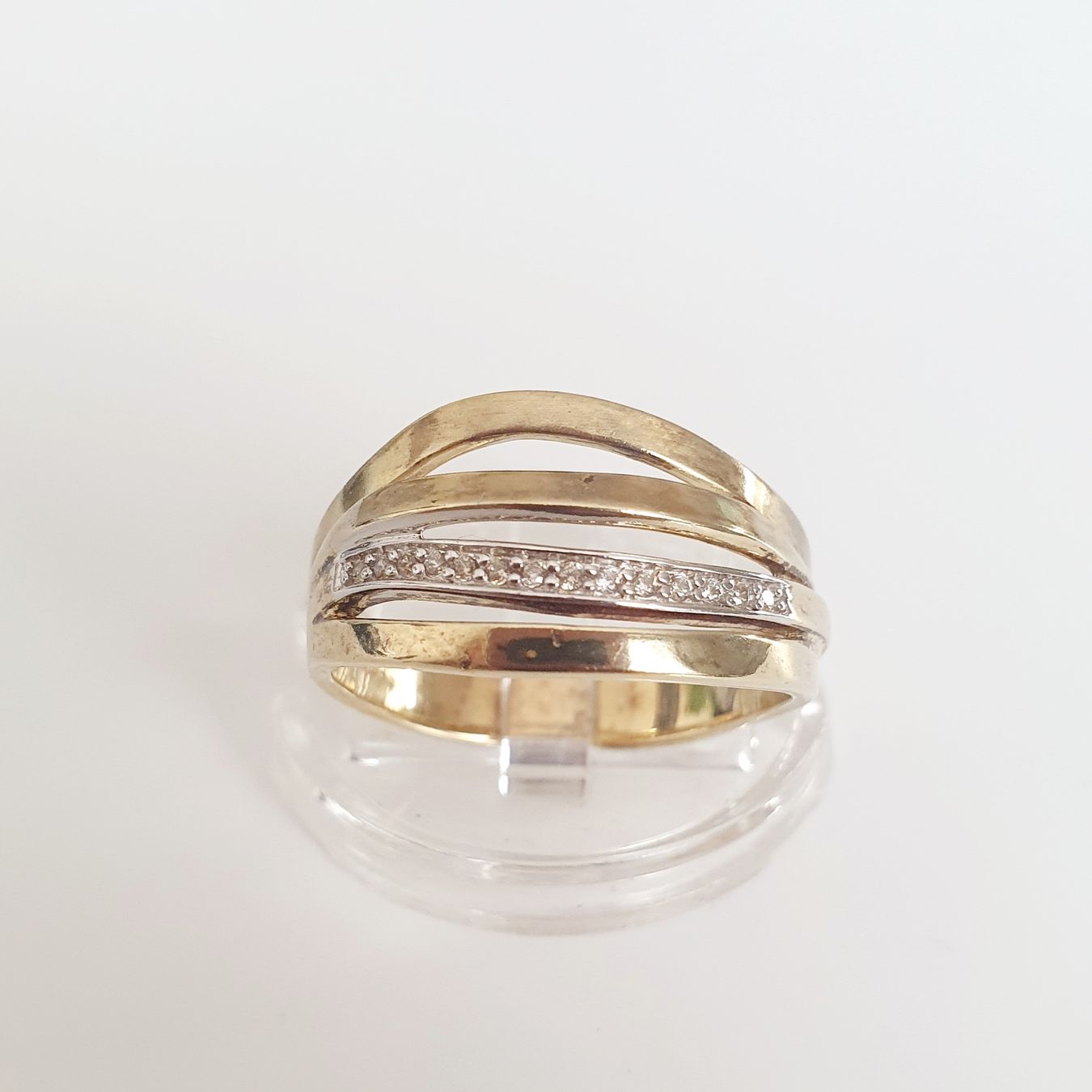 Anelli: Silber Ring  925 mit Zirkonia, Gr. 18,2 mm – Usato da Kreuzlingen venduto da Wunderkiste123 5