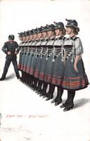 5x ALTE MILITÄRKARTEN
