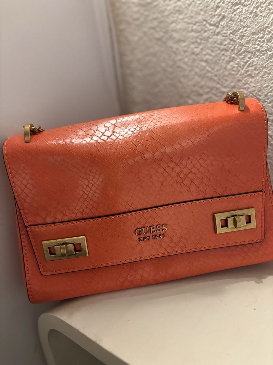 Guess Taschen für Damen: Guess Umhängetasche orange – Neu (gemäss Beschreibung) aus Wettingen von Hasta80