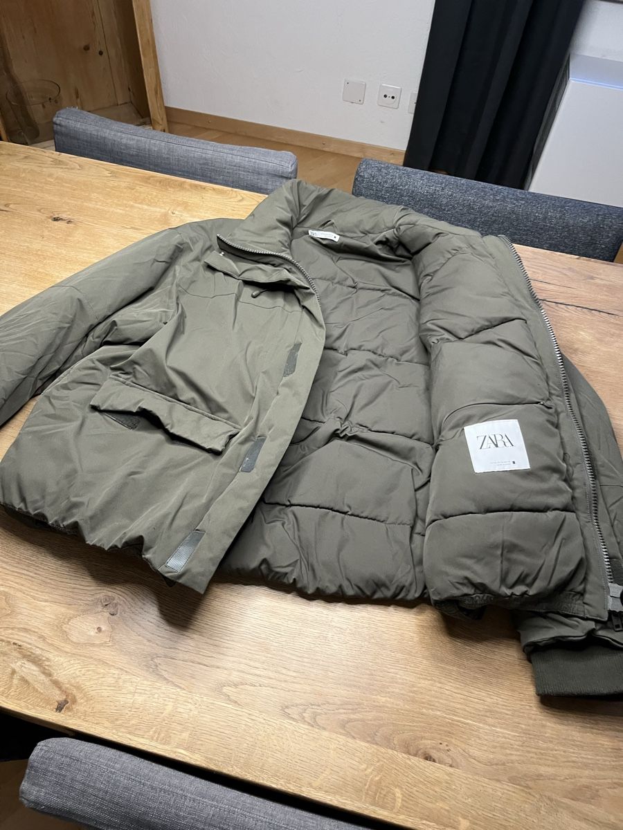 Giacche: Zara Winter Jacke, Khaki, Grösse XL – Usato da Horw venduto da ratta1996 1