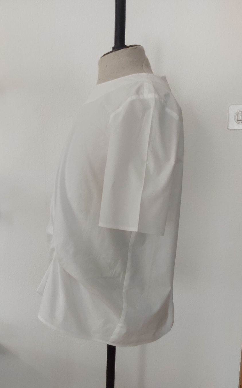Opus Camicette: Bluse Baumwolle weiss opus 38 – Nuovo (secondo la descrizione) da Köniz venduto da scopello12 3