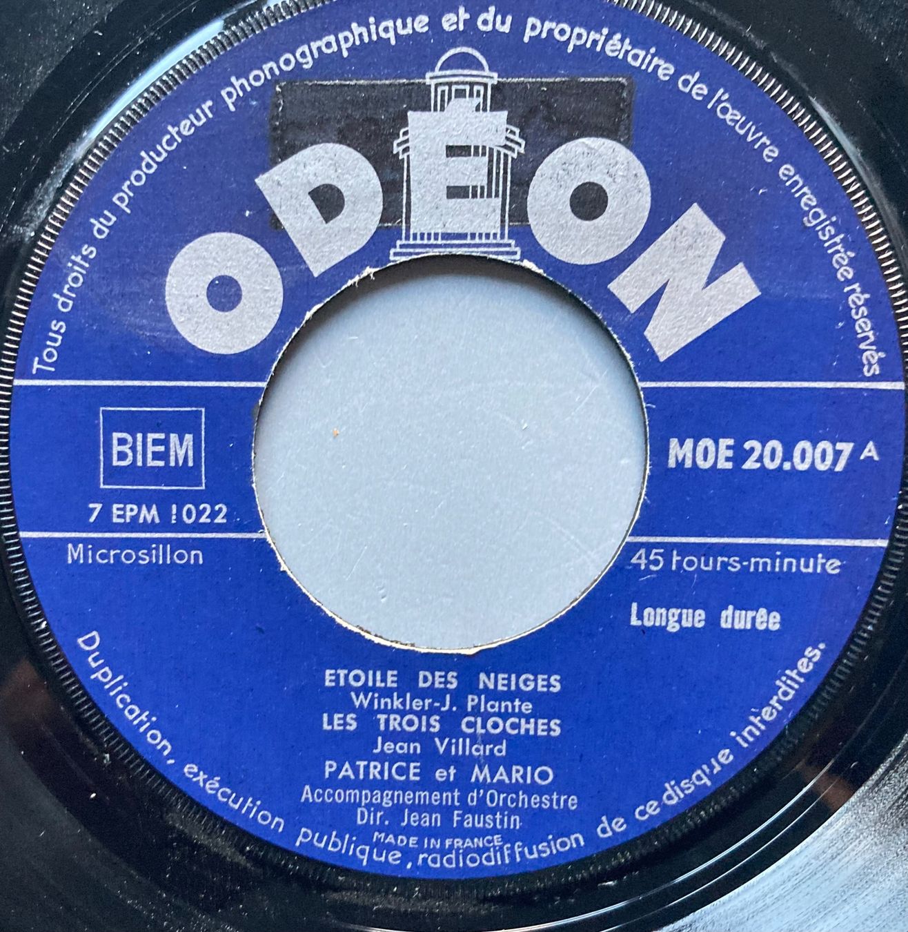Dischi in vinile: PATRICE & MARIO - ETOILE DES NEIGES – Usato da Poliez-Pittet venduto da Newtown-Records 2