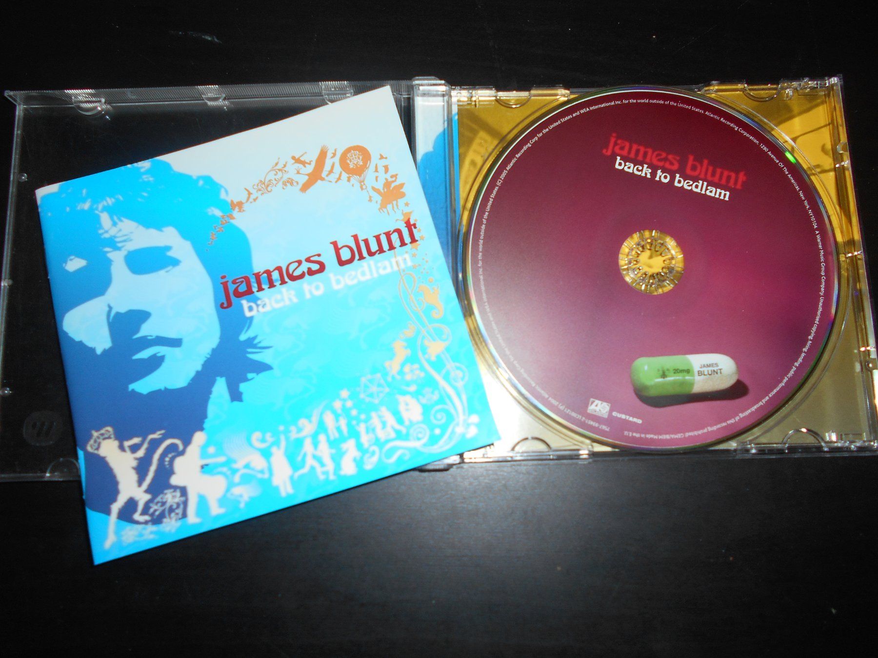 CD: James Blunt – Back To Bedlam / 2005 – Usato da Aarberg venduto da witchhunter01