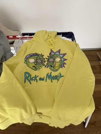 Rick and Morty Hoodie Grösse L