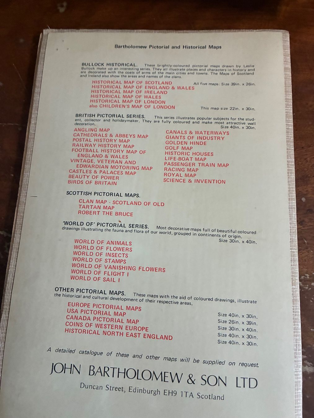 Cartine & Atlanti: Carte ancienne de l’Angleterre – Usato da Paudex venduto da micinque 1