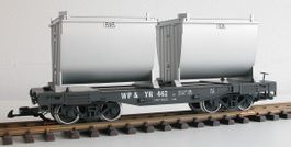 LGB US Behältertragwagen WP & YR Spur G