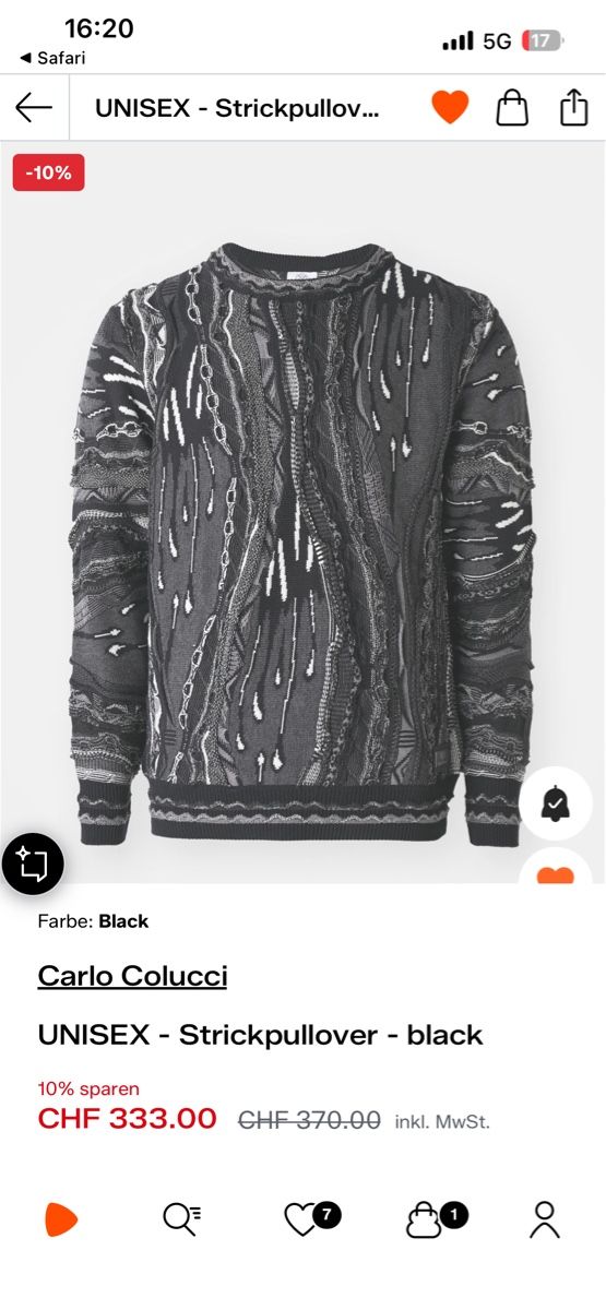 Carlo Colucci Maglioni & Felpe: Carlo Colucci Strickpullover/ L / NEU – Nuovo e nell'imballaggio originale da Dällikon venduto da Leono0o 4