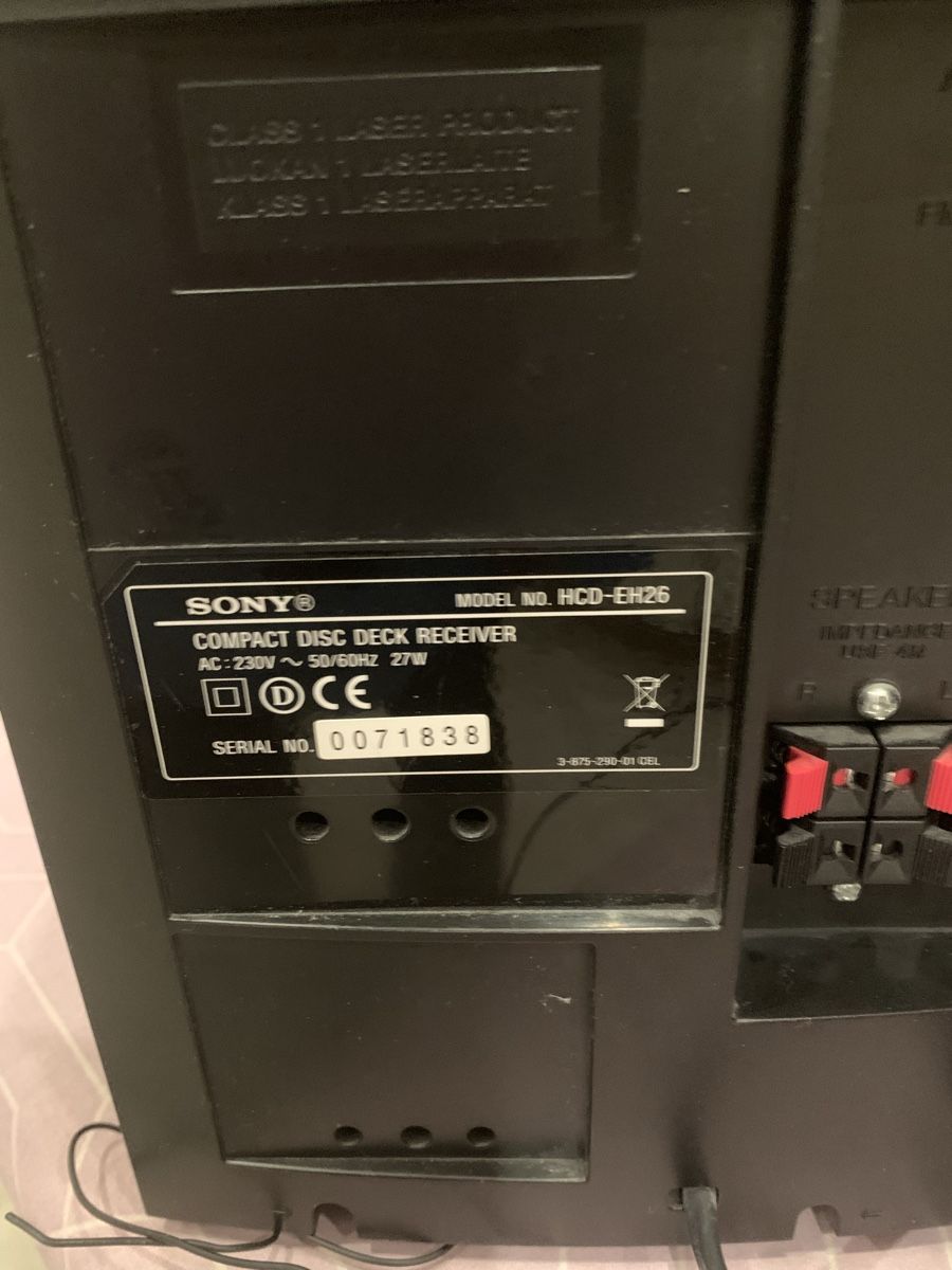 Sony Lecteur multimedia & Streamer: Stereoanlage von Sony – D'occasion à Deitingen par santo123 2