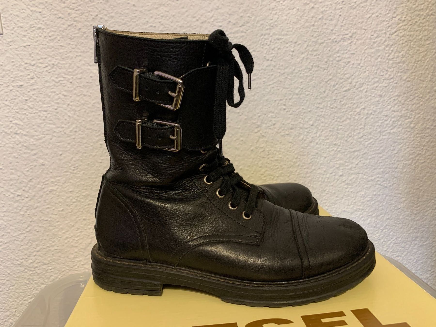 Diesel Scarpe da uomo: Boots cuir style rangers DIESEL 37 – Usato da Haag (Rheintal) venduto da Jeannette-FR 2