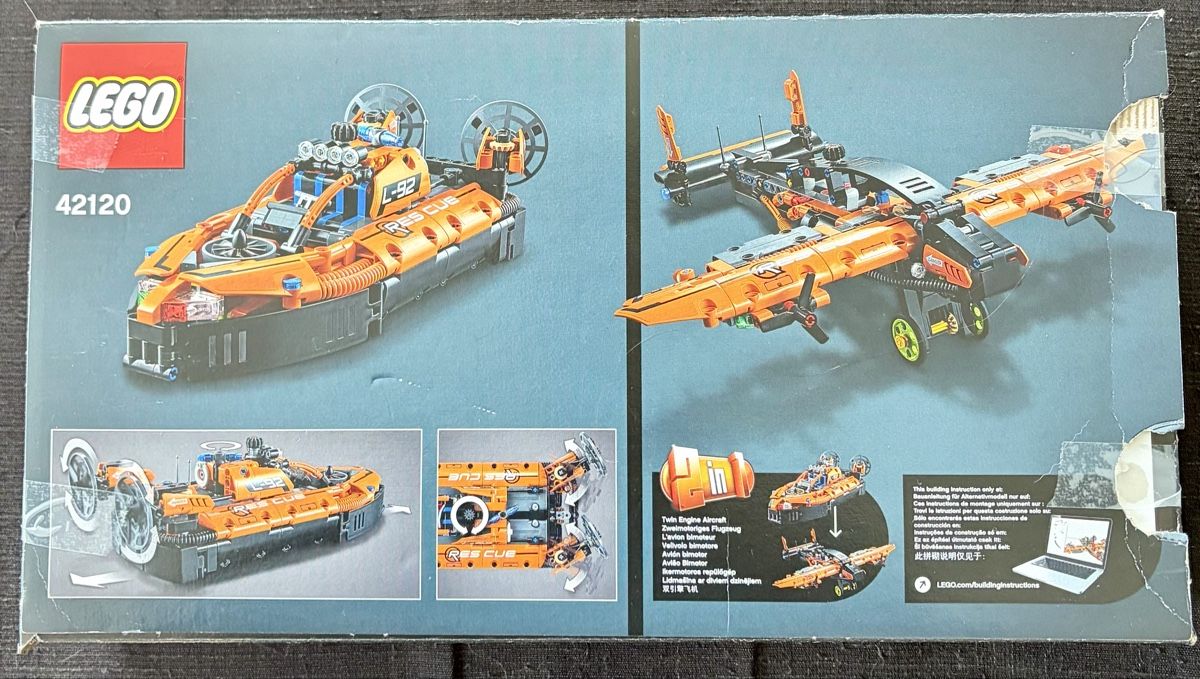 Lego Jeux de construction: LEGO Technic Aéroglisseur de secours 42120 - Complet – Neuf (Voir description) à NYON par jeks 1