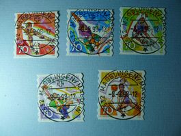 1998 Sondermarken Jugend,Sport ET 953-957 Magglingen 2532