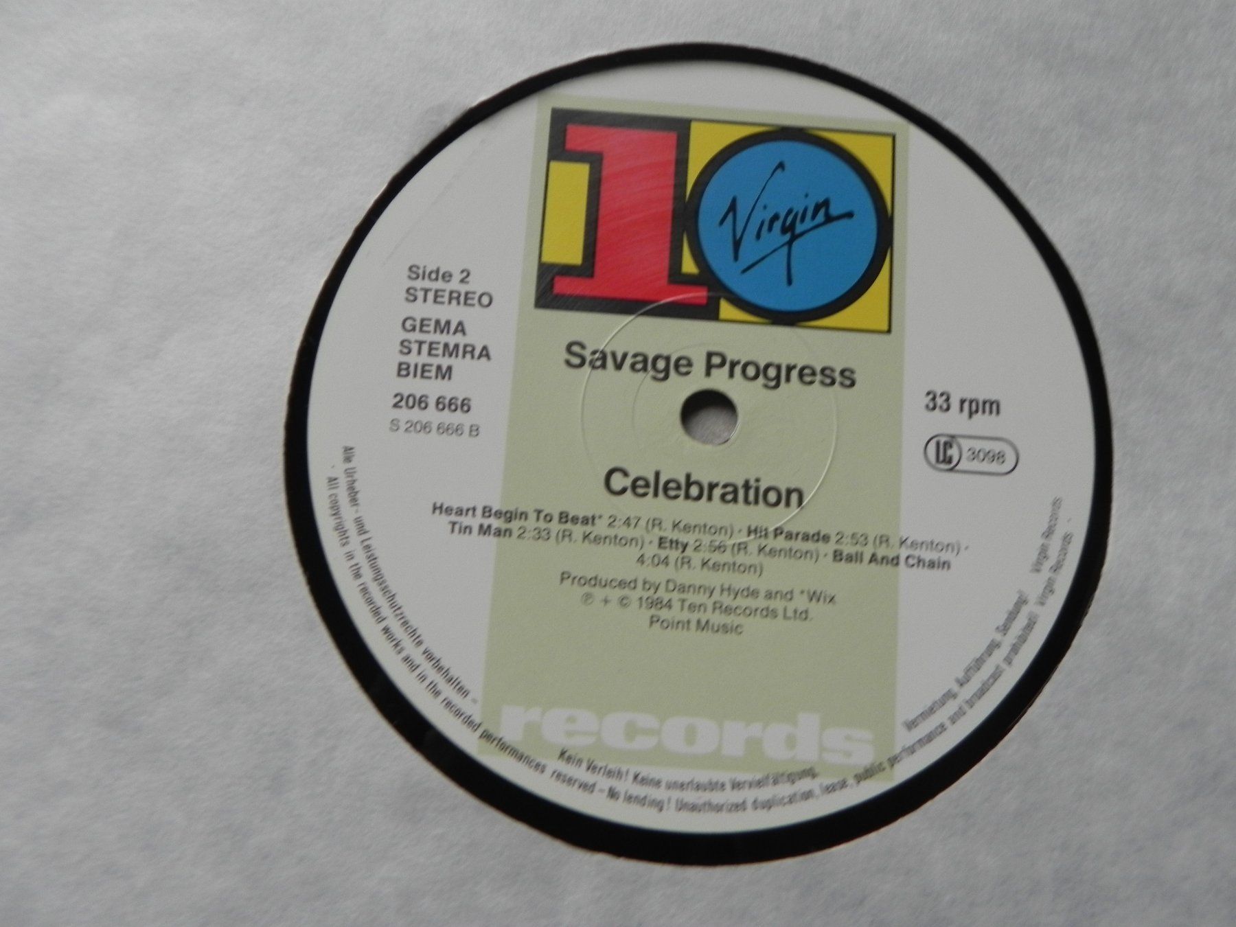 Dischi in vinile: LP Engl. Synth Pop / New Wave Band Savage Progress 1984 – Usato da Siebnen venduto da krimsie 5