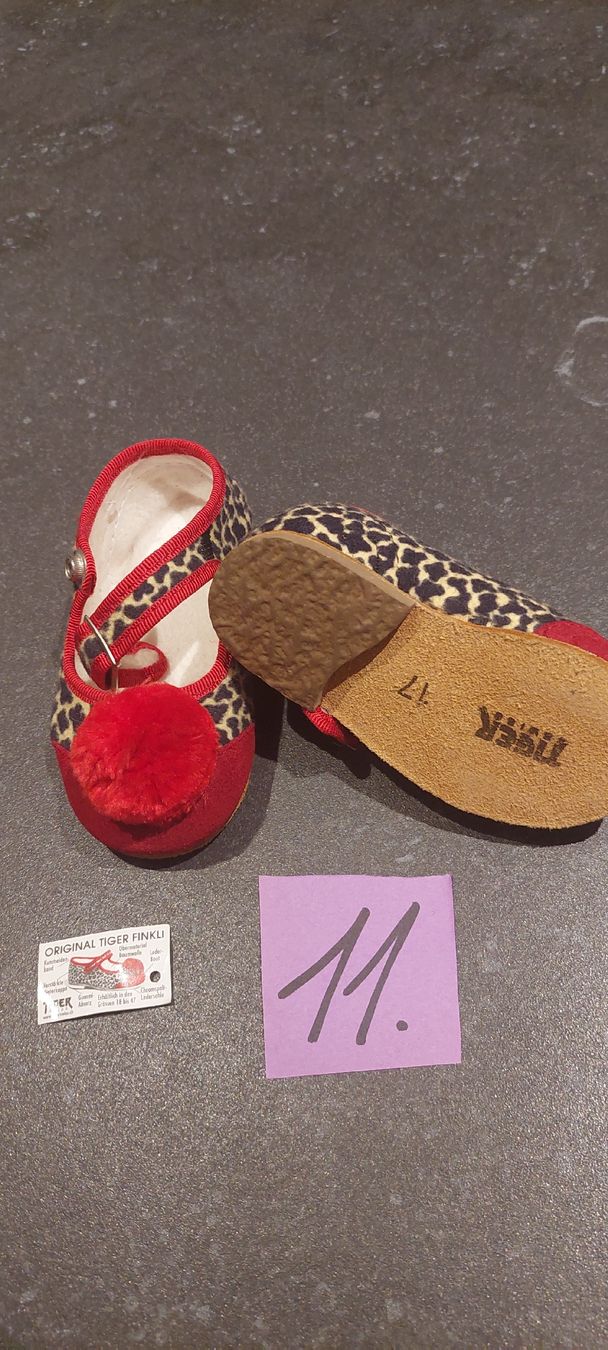 Tiger Swiss Schuhe für Jungen: Tiegerfinkli original  Grösse Nr.17 – Neu (gemäss Beschreibung) aus Muri AG von nindo1 5