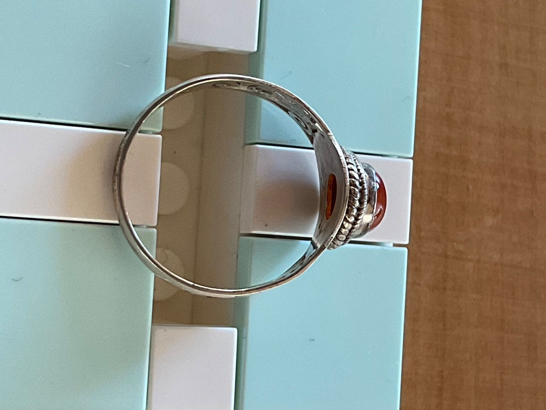 Anelli: Ring mit Karneol / Gr. 53 – Usato da Rümlang venduto da Sambas19 3