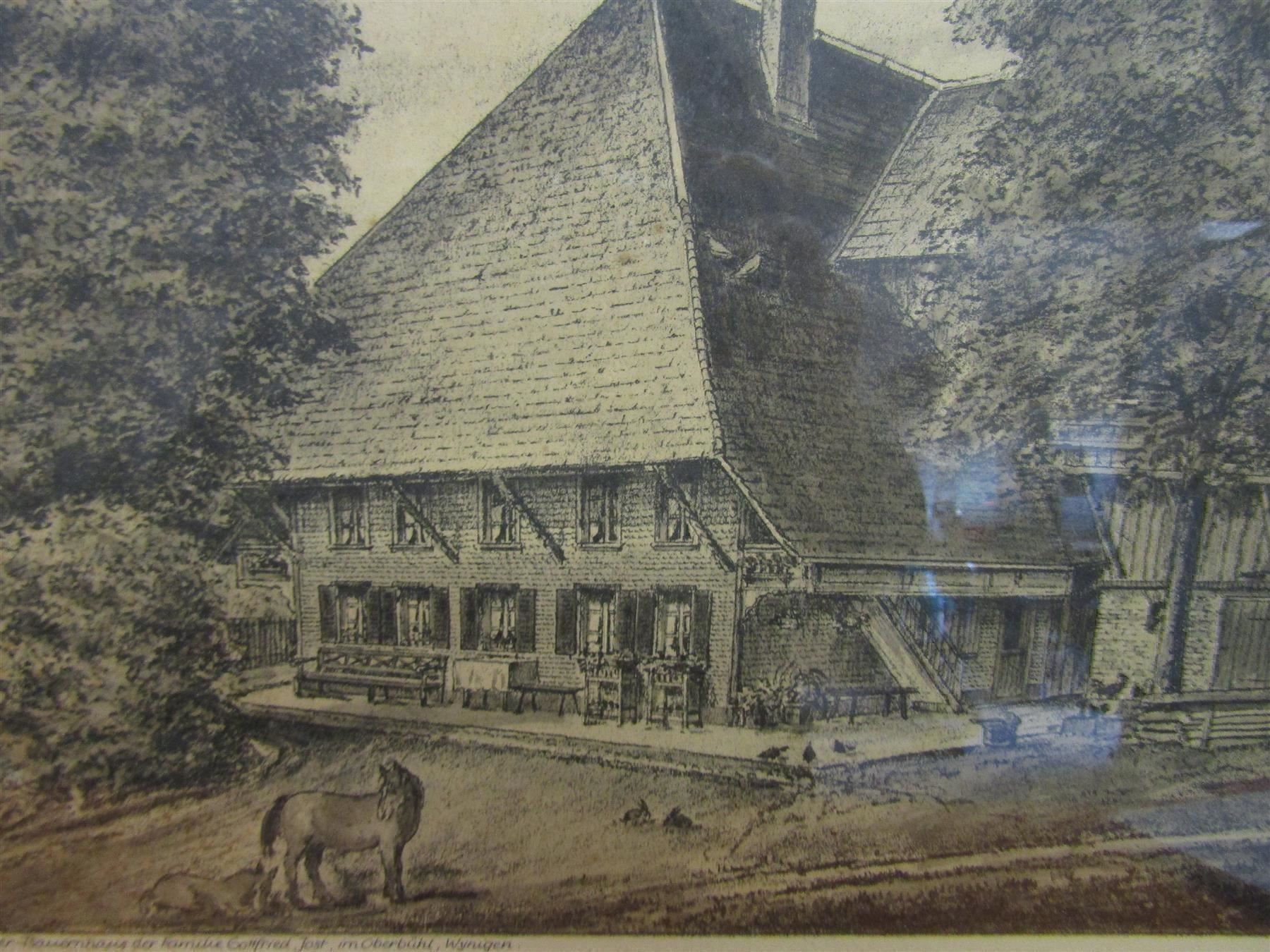 Poster & Bilder: Bild  "Mis Hei" - Emmentaler Bauernhof – Defekt aus Herzogenbuchsee von Winigo 4