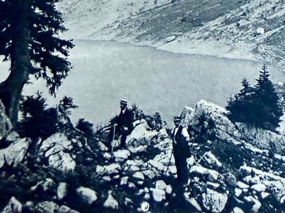 Cartoline postali: Filzbach - Spanneggsee - Animation 1922 – Usato da Lutry venduto da Ediego 1